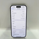 iPhone 16 Pro 256GB Black 98% battery 100% International from SB (No SB sim) - HH5284 