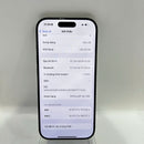 iPhone 16 Pro 256GB Black 98% battery 100% International from SB (No SB sim) - HH5284 