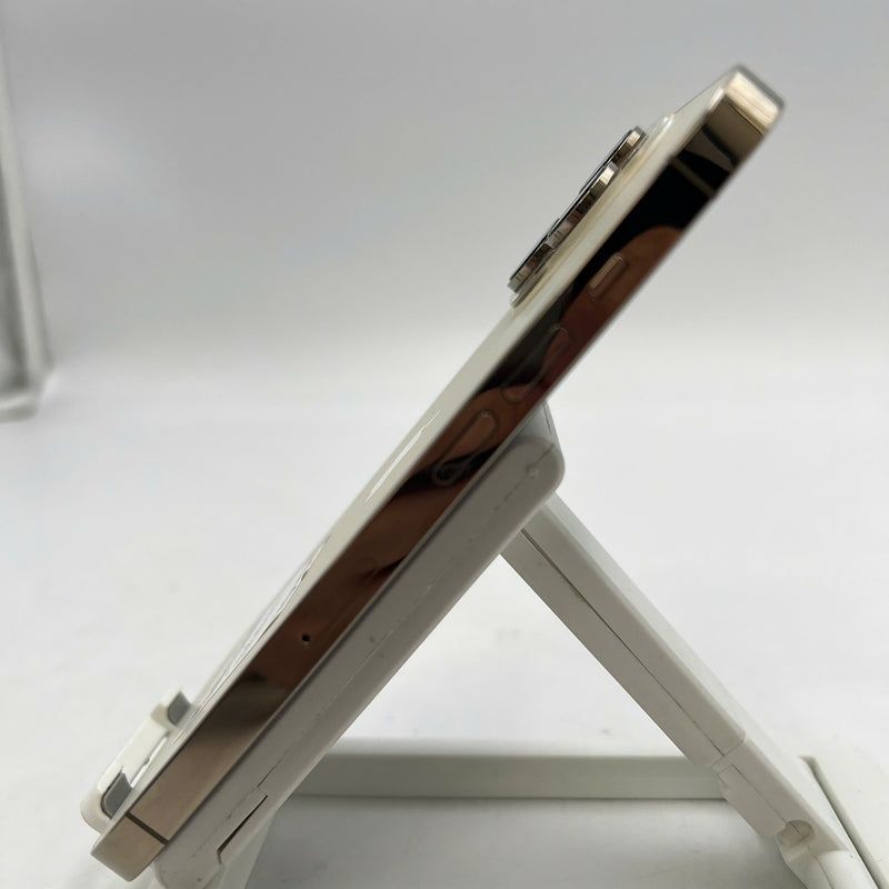 iPhone 14 Pro 128GB Gold 98% battery 85% Apple International (0.5x/3x spots) - HH3644 