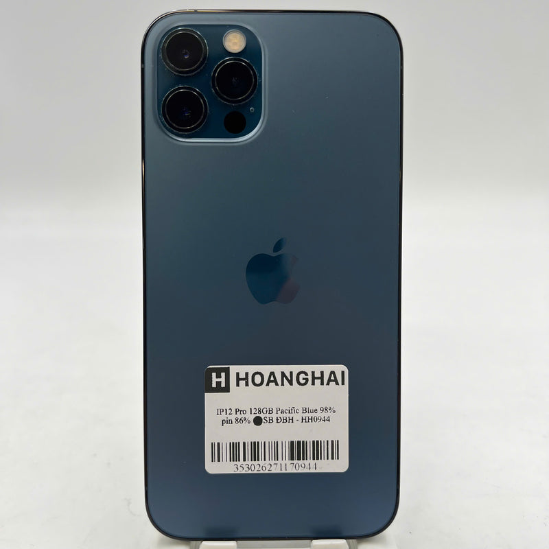 iPhone 12 Pro 128GB Blue 98% battery 86% warranty The device has paid all network fees and can be used as an international Apple - HH0944 