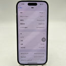 iPhone 14 Pro 128GB Purple 98% battery 88% International from AU (Does not use AU sim - 0.5x spots, dark edges) - HH3821 