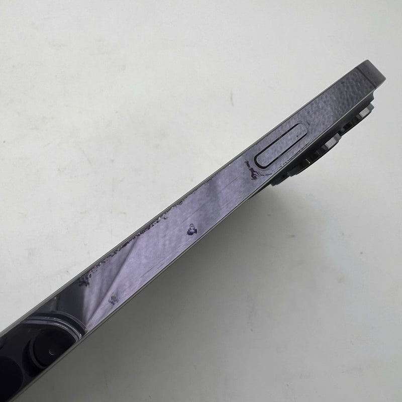 iPhone 14 Pro 128GB Purple 98% battery 88% International from AU (Does not use AU sim - 0.5x spots, dark edges) - HH3821 