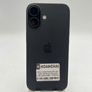 iPhone 16 128GB Black 98% battery 100% International warranty from SB (No SB sim - dark edges, scratches on camera edge) - HH6144 