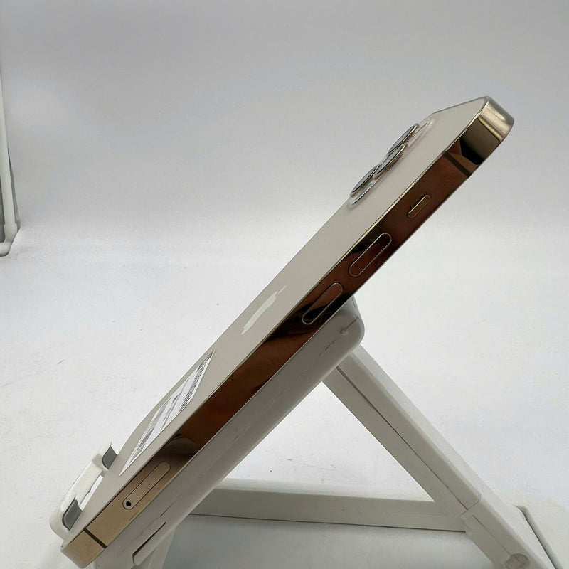 iPhone 13 Pro Max 128GB Gold 98% battery 85% International from SB (No SB sim - 0.5x spot) - HH4010 
