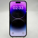 iPhone 14 Pro 256GB Purple 98% battery 87% Apple International (scratched paint on the edge) - HH0593 