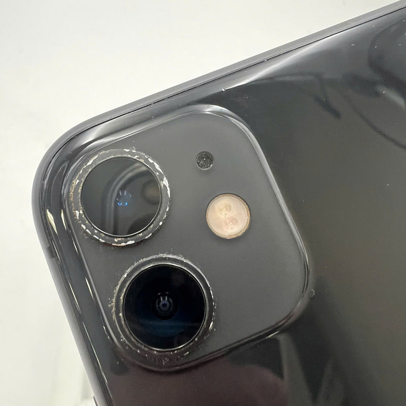 iPhone 11 64GB Black 98% battery 89% The device has paid off all network bills and is used like an Apple International (LKCH battery, scratched edges, scratched orange edges) - HH9158 