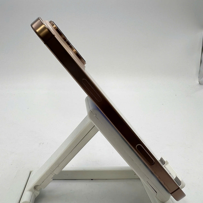 iPhone 16 Pro Max 256GB Desert Gold 98% battery 93% International Apple (chipped edges, 0.5x camera spots) - HH8171 