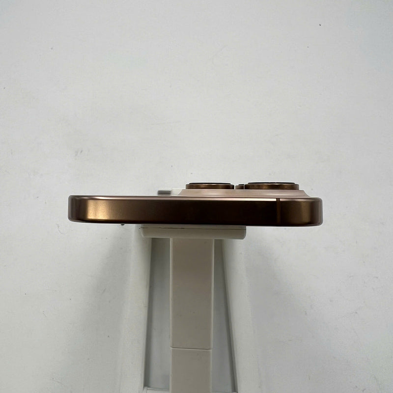 iPhone 16 Pro Max 256GB Desert Gold 98% battery 93% International Apple (chipped edges, 0.5x camera spots) - HH8171 