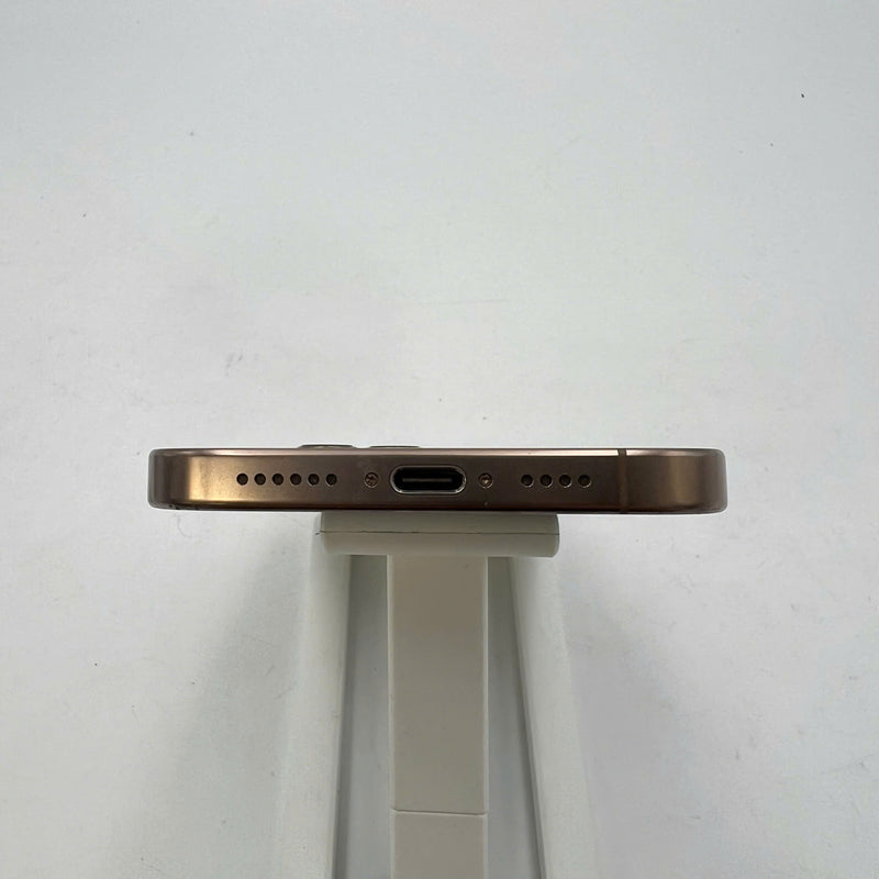 iPhone 16 Pro Max 256GB Desert Gold 98% battery 93% International Apple (chipped edges, 0.5x camera spots) - HH8171 