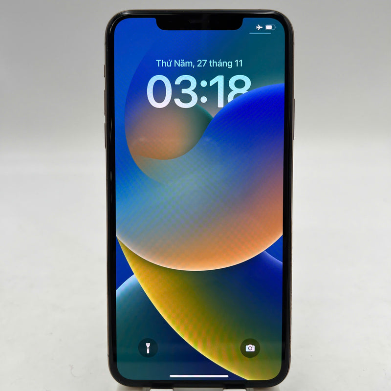 iPhone 11 Pro Max 256GB Gold 98% battery 91% The device has paid off all network fees and is used as an Apple International (Warranty exchange, 1x camera spot) - HH6679 