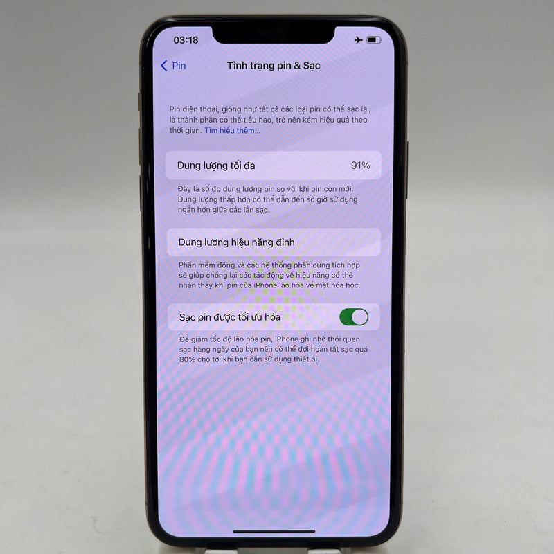 iPhone 11 Pro Max 256GB Gold 98% battery 91% The device has paid off all network fees and is used as an Apple International (Warranty exchange, 1x camera spot) - HH6679 