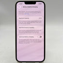 iPhone 14 128GB White 98% battery 100% Apple International (Replaced battery, replaced back glass, scratched edges) - HH8807 