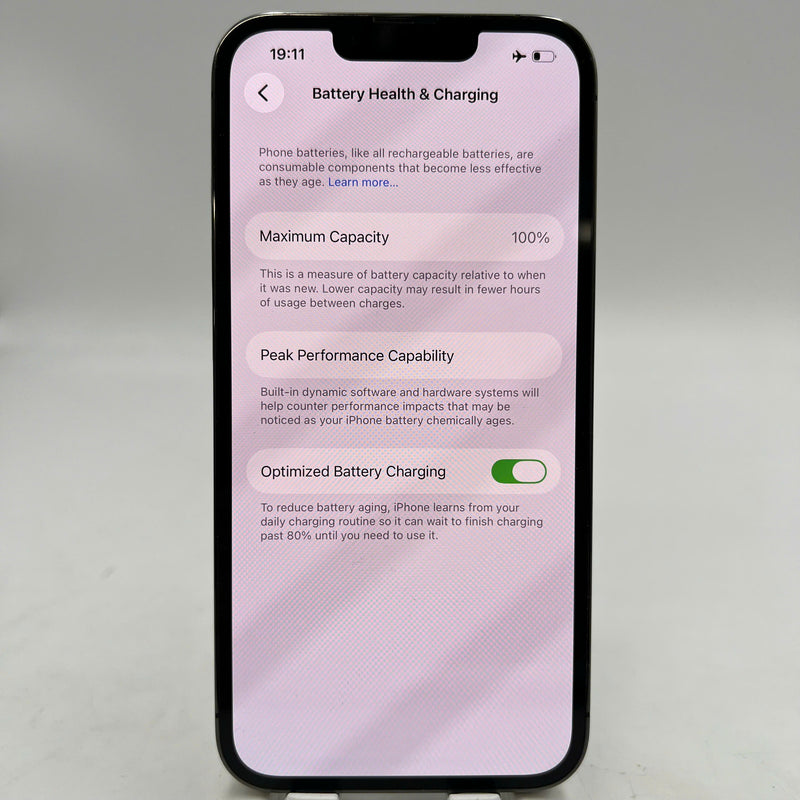 iPhone 13 Pro 128GB Black 98% battery 100% The device has paid all network fees and is used like Apple International (Battery replaced, scratched edges) - HH0871 