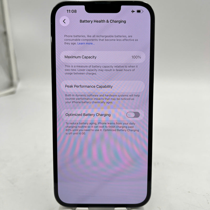 iPhone 13 Pro Max 256GB Blue 98% battery 100% The device has paid all network fees and is used like Apple International (Battery replaced, light screen scratches) - HH6627 