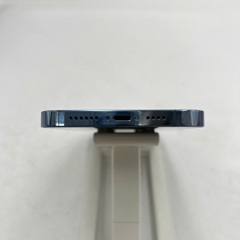 iPhone 13 Pro Max 128GB Blue 98% battery 100% Apple International (Replaced battery, 3x spots) - HH7582 