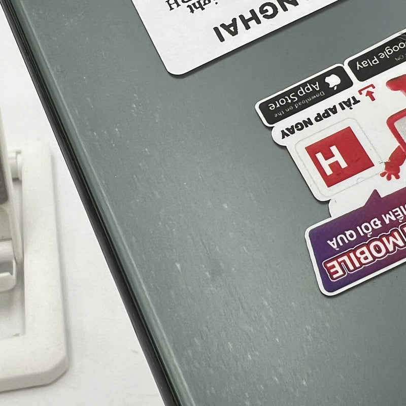 iPhone 11 Pro Max 256GB Green 97% battery 91% Warranty code LL/A (replaced battery, 1x spot, scratched screen, scratched edges, dark back) - HH5071 