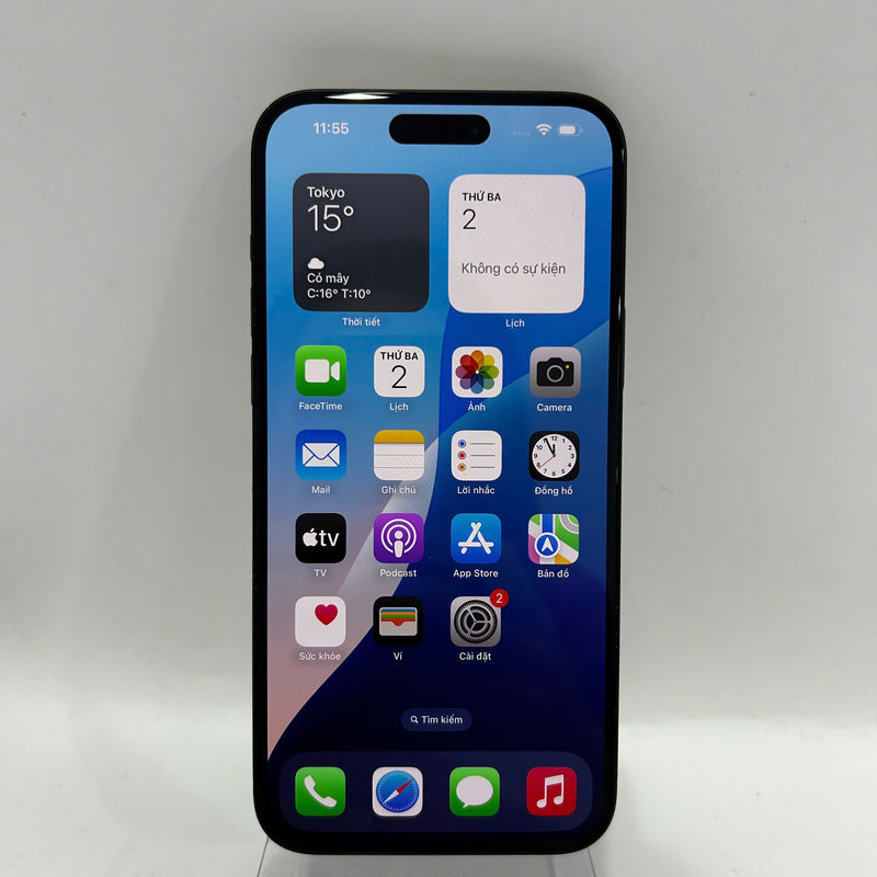 iPhone 15 Plus 128GB Black 97% battery 97% Apple International (Many scratches on the edges) - HH1215 