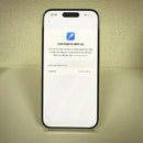iPhone 15 Pro 128GB White 98% battery 87% Apple International (LKCH camera, scratched edges, dark back) - HH8953 