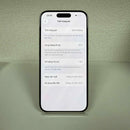 iPhone 15 Pro 128GB White 98% battery 87% Apple International (LKCH camera, scratched edges, dark back) - HH8953 