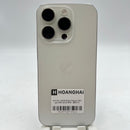 iPhone 15 Pro 128GB White 98% battery 87% Apple International (LKCH camera, scratched edges, dark back) - HH8953 
