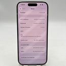 iPhone 15 Pro 128GB White 98% battery 87% Apple International (LKCH camera, scratched edges, dark back) - HH8953 