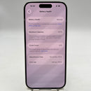 iPhone 15 Pro 128GB White 98% battery 87% Apple International (LKCH camera, scratched edges, dark back) - HH8953 