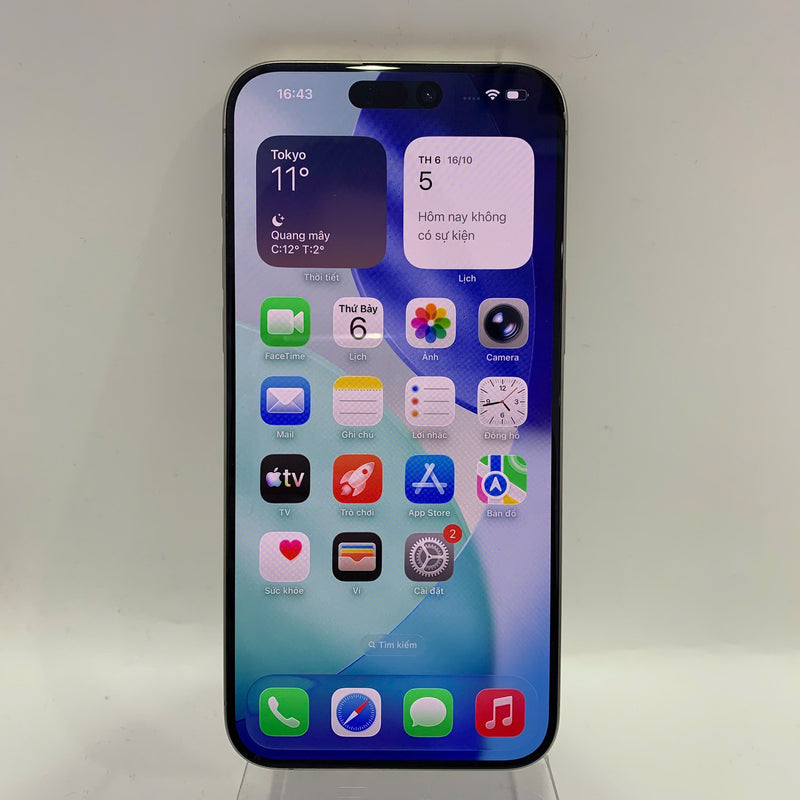 iPhone 15 Pro Max 256GB Natural 98% battery 100% International Apple (scratched screen, scratched edges, 0.5x spots, DTP) - HH2151 