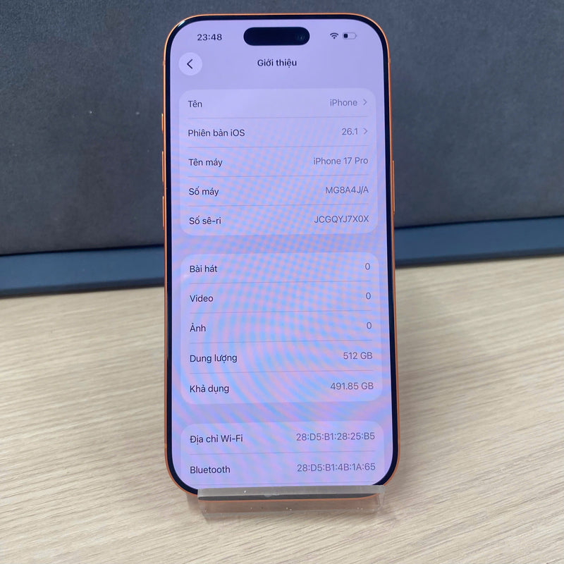 iPhone 17 Pro 256GB Universe Cam 100% FullBox International from RKT (No RKT sim used) 