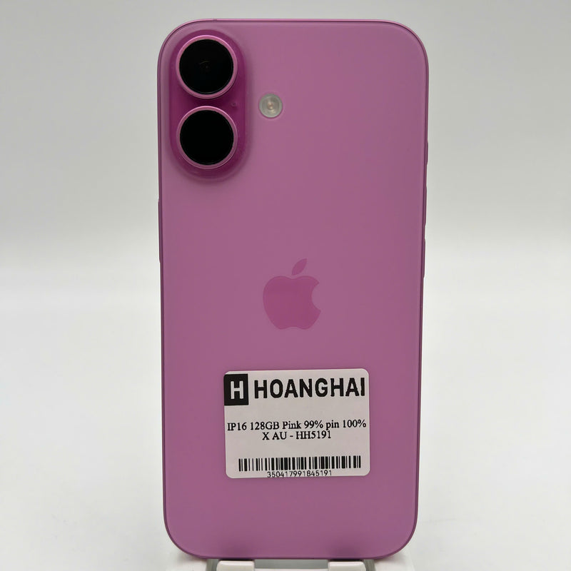 iPhone 16 128GB Pink 100% International Warranty from SB (No SB sim) 