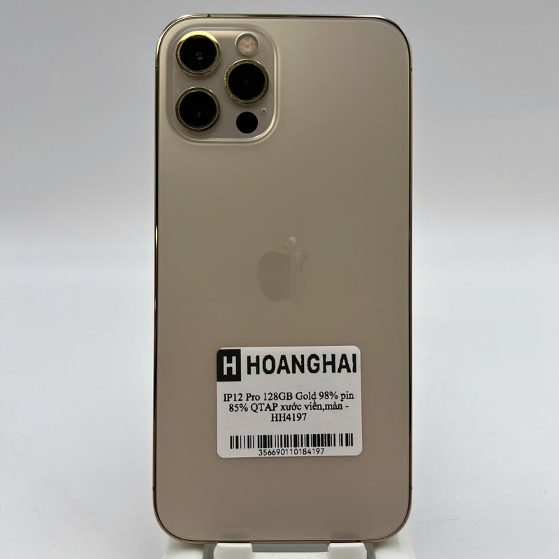 iPhone 12 Pro 128GB Gold 98% battery 85% The device has paid off all network fees and is used as an international Apple - HH3878 