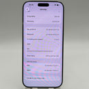 iPhone 16 Pro Max 256GB White 98% battery 100% International from SB (No SB sim - scratched screen, scratched edges) - HH0764 