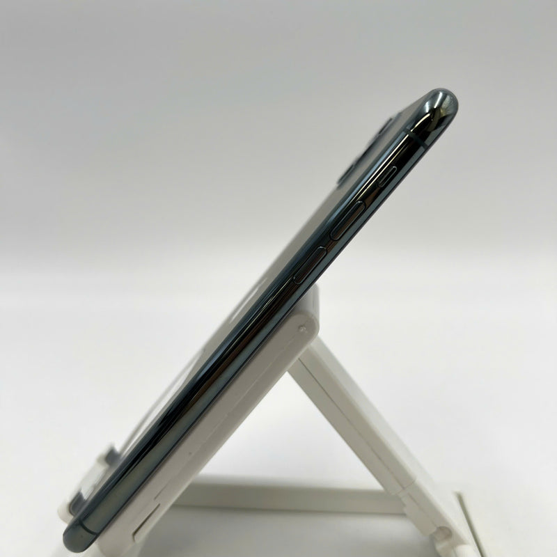 iPhone 11 Pro Max 64GB Green 98% battery 100% US version (Replaced battery - Locked device, 1x camera spot, dark edges, screen scratches) - HH0628 