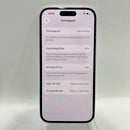 iPhone 15 128GB Blue 98% battery 85% International from SB (No SB sim - scratched orange border) - HH7152 (Copy) 