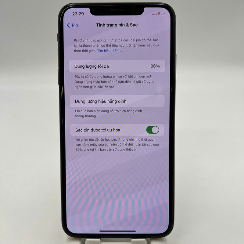 iPhone XS Max 256GB White 98% battery 100% The device has paid off all network fees and is used like an Apple International (Replaced battery, 1 spot, many scratches on the edge) - HH9059 
