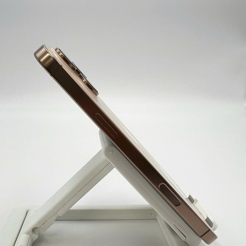 iPhone 16 Pro Max 256GB Desert Gold 98% battery 93% International Apple (chipped edges, 0.5x camera spots) - HH8171 