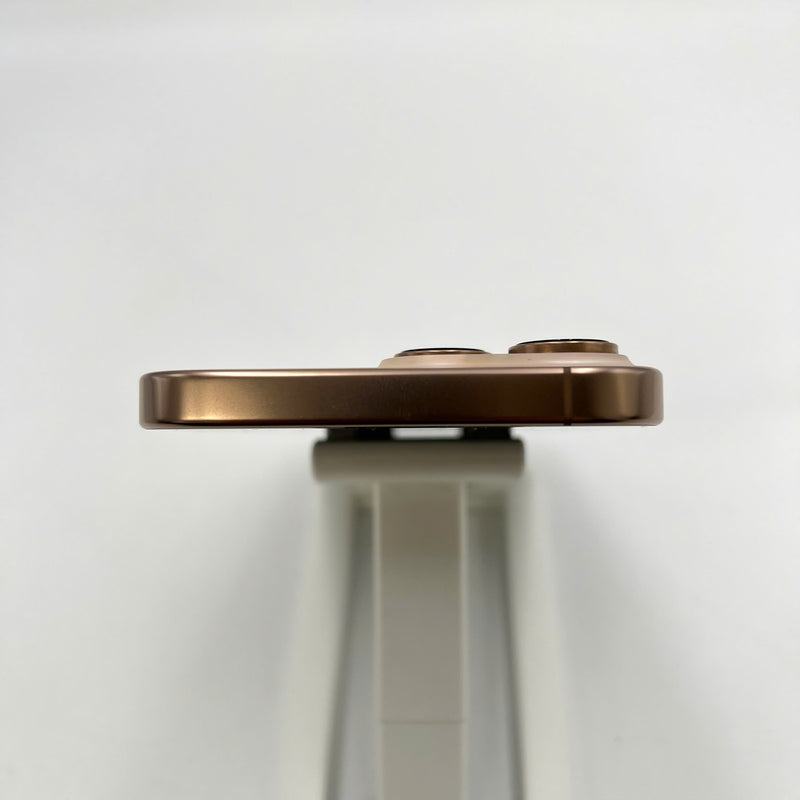 iPhone 16 Pro Max 256GB Desert Gold 98% battery 93% International Apple (chipped edges, 0.5x camera spots) - HH8171 