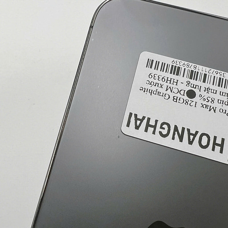 iPhone 12 Pro Max 128GB Black 98% battery 100% The device has paid all network fees and is used like Apple International (Battery replaced, dented, scratched edges, dark back) - HH0441 