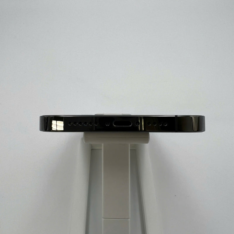 iPhone 12 Pro Max 128GB Black 98% battery 100% The device has paid all network fees and is used like Apple International (Battery replaced, dented, scratched edges, dark back) - HH0441 