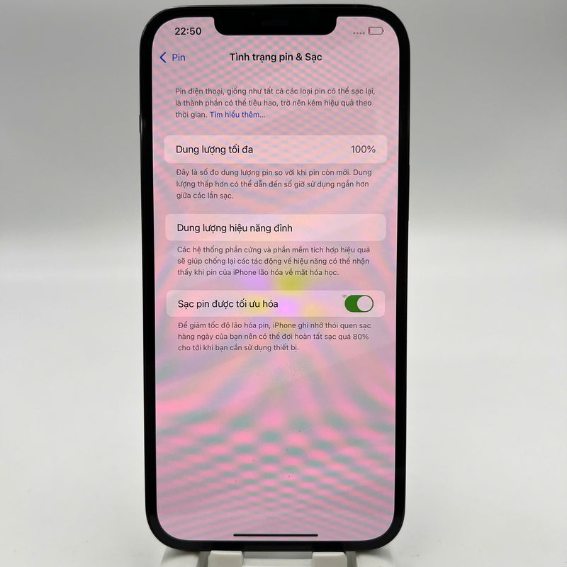 iPhone 12 Pro 128GB Gold 98% battery 85% The device has paid off all network fees and is used as an international Apple - HH3878 