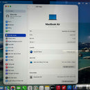Macbook Air 2024 13.6in White Apple M3/ RAM 8GB/ SSD 512GB 99% battery 100% charged 11 times BPTN 