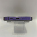 iPhone 14 Pro 512GB Purple 98% pin 100% Máy đã trả hết tiền mạng dùng như Quốc tế Apple (Đã thay pin - Có xước - đốm 3x, 0.5x) - HH6469