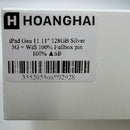 iPad Gen 11 11" 128GB Silver 5G + Wifi 100% Fullbox pin 100% Từ SB