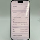 iPhone 15 Pro 256GB Blue 97% pin 85% Máy đã trả hết tiền mạng dùng như Quốc tế Apple (Có xước - vẩy mực camera) - HH0397