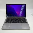 Macbook Pro 2019 13.3in Space Gray Intel Core i7/ RAM 16GB/ SSD 256GB 97% pin 100% Sạc 3 lần BPTN (Đã thay pin, sứt iền, vỏ ám màu)