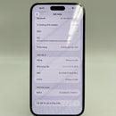 iPhone 14 Pro Max 512GB Deep Purple 98% pin 100% Quốc tế Apple (Đã thay pin, màn xước, viền xước xấu, thay cam trước và cam sau zin, mã TA/A (Đài Loan)) - HH7485