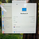 MacBook Air 2023 15.3" Starlight M2/8GB/256GB 99% pin 93% sạc 211 lần BPTN