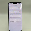 iPhone 15 Pro Max 256GB Black Titanium 98% pin 100% Quốc Tế Apple (đốm 0,5x, xước viền, đã thay pin) - HH0606