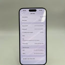 iPhone 15 Pro Max 256GB Black Titanium 98% pin 100% Quốc Tế Apple (đốm 0,5x, xước viền, đã thay pin) - HH0606