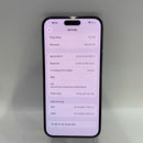 iPhone 14 Pro Max 512GB Deep Purple 98% pin 96% Quốc tế Apple (Thay pin CHAP, đốm 3x) - HH3313