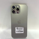 iPhone 16 Pro Max 256GB Natural Titanium 98% pin 96% Quốc tế từ SB (đốm 0.5x) - HH1972